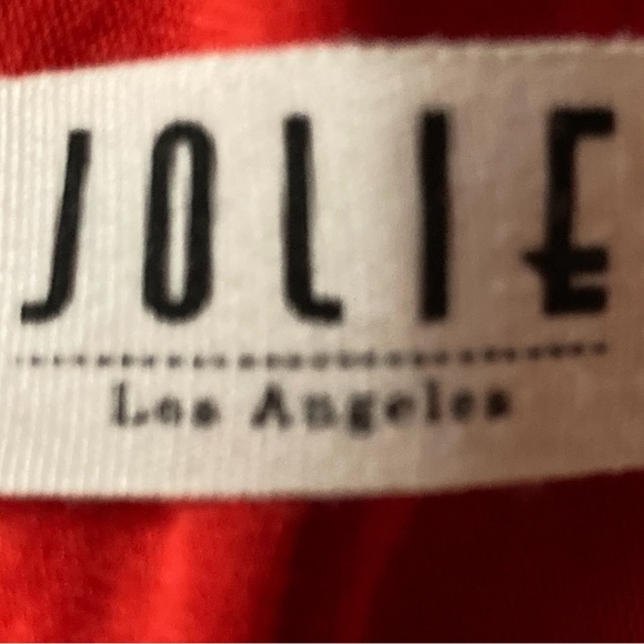 JOLIE Los Angeles Women’s Wrap Around Crop Top. Mid Flare Bell Sleeves Size S - Picture 7 of 8